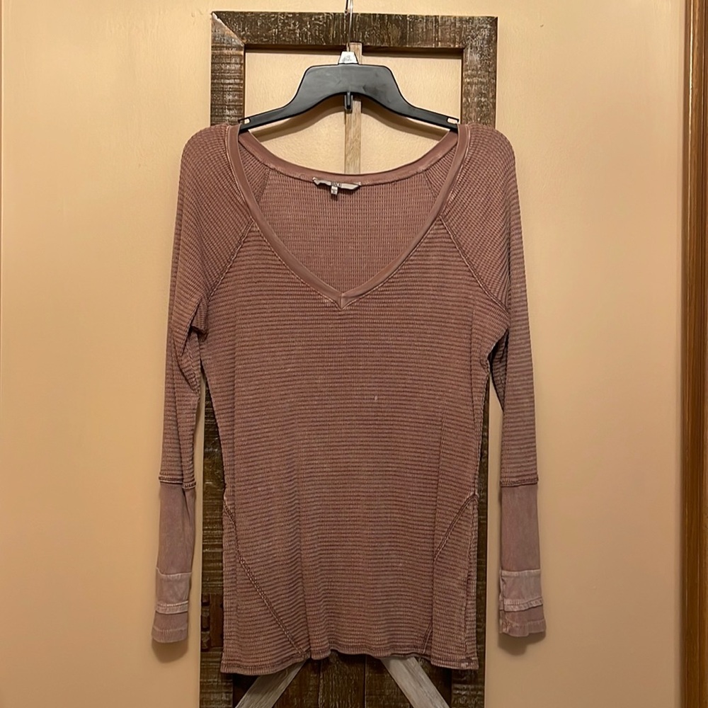 BKE Long Sleeve Blouse- thermal material